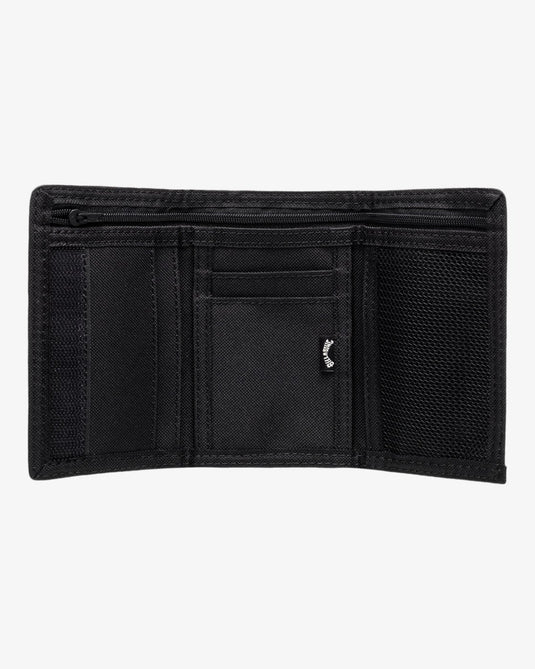 Billabong Tribong Lite Tri Fold Wallet Black EBYAA00124_BLK