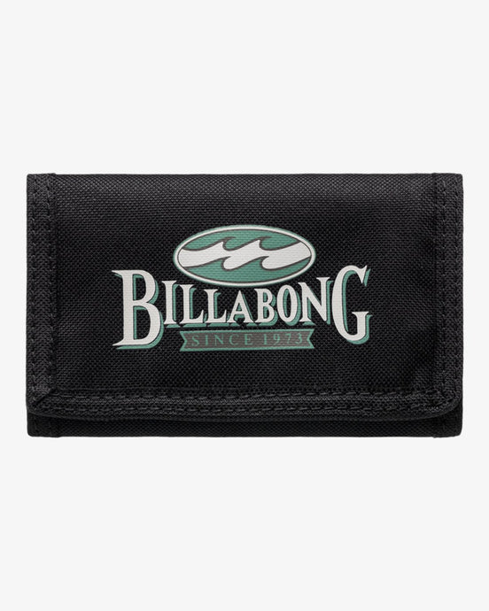 Billabong Tribong Lite Tri Fold Wallet Black EBYAA00124_BLK