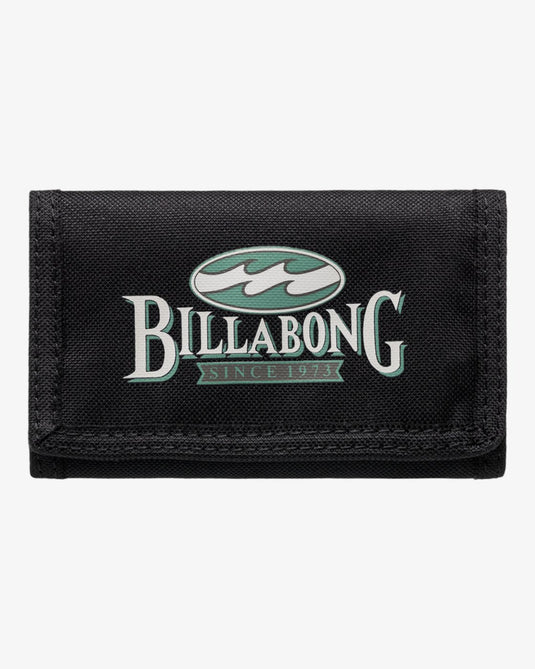 Billabong Tribong Lite Tri Fold Wallet Black EBYAA00124_BLK