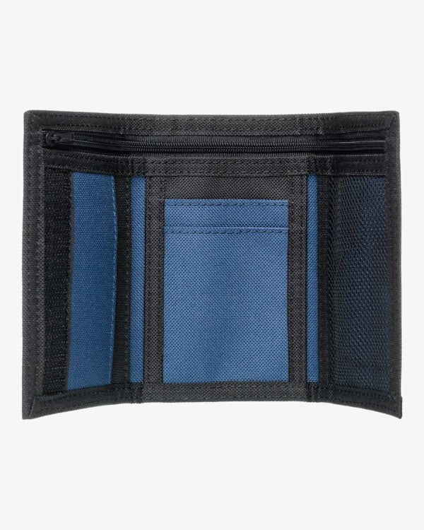 Load image into Gallery viewer, Billabong Men&#39;s Walled Lite Tri Fold Wallet Navy EBYAA00125_NVY
