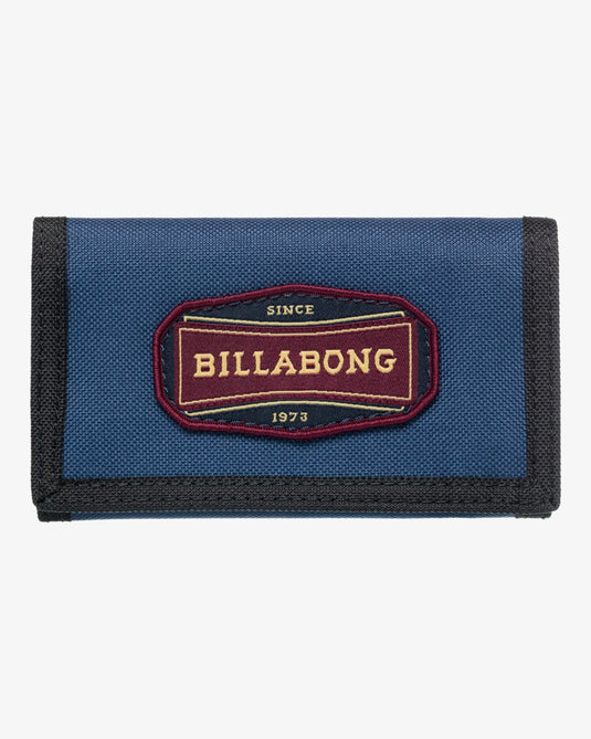 Billabong Men's Walled Lite Tri Fold Wallet Navy EBYAA00125_NVY