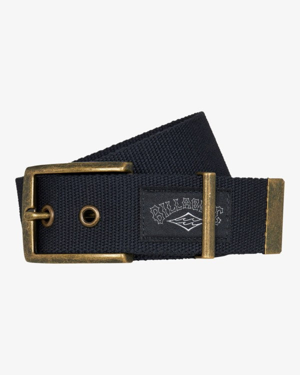 Billabong Men's Arch Webbing Belt Black EBYAA00129-BLK
