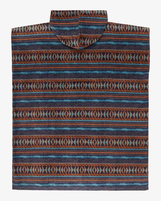 Billabong Men's Poncho Towel Charcoal Grey EBYAA00138-KYC0
