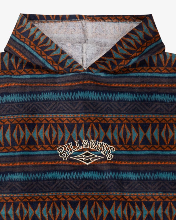Load image into Gallery viewer, Billabong Men's Poncho Towel Charcoal Grey EBYAA00138-KYC0
