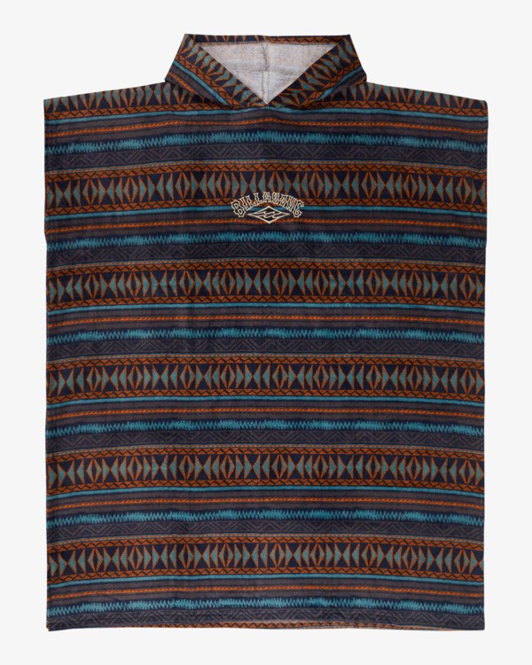Load image into Gallery viewer, Billabong Men's Poncho Towel Charcoal Grey EBYAA00138-KYC0

