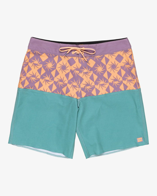 Billabong Men's Fifty50 Pro 18'' Performance Board Shorts Dusty Teal EBYBS00117-BLS0