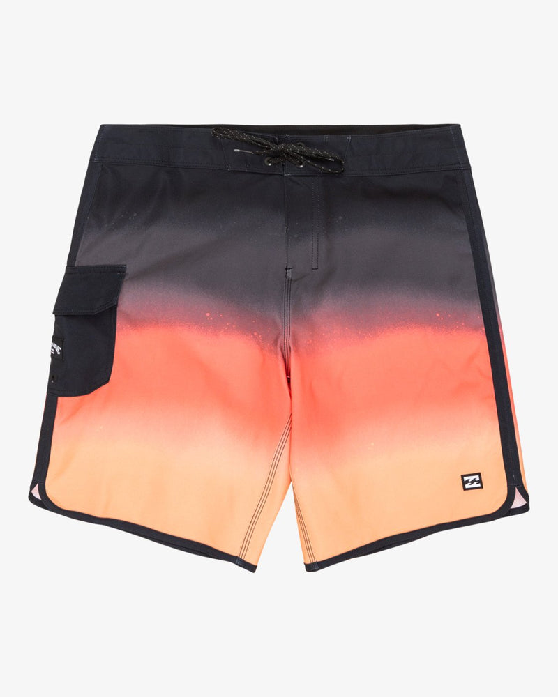 Load image into Gallery viewer, Billabong Men&#39;s 73 Theme Pro 18.5&quot; Performance Board Shorts Raven EBYBS00122-RAV
