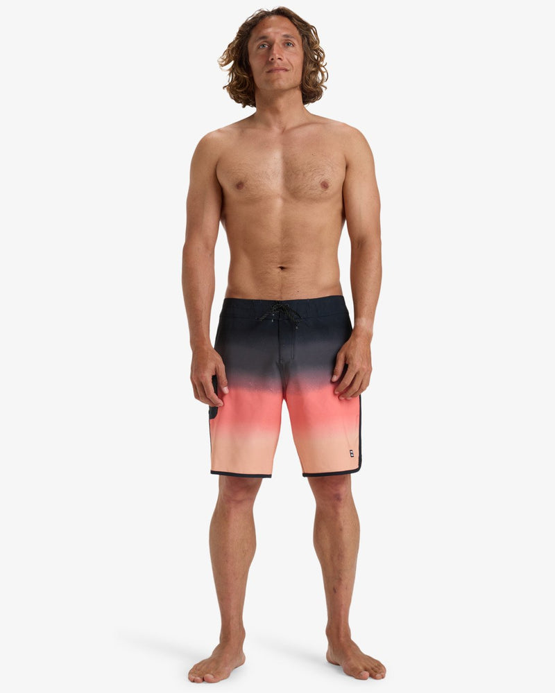 Load image into Gallery viewer, Billabong Men&#39;s 73 Theme Pro 18.5&quot; Performance Board Shorts Raven EBYBS00122-RAV
