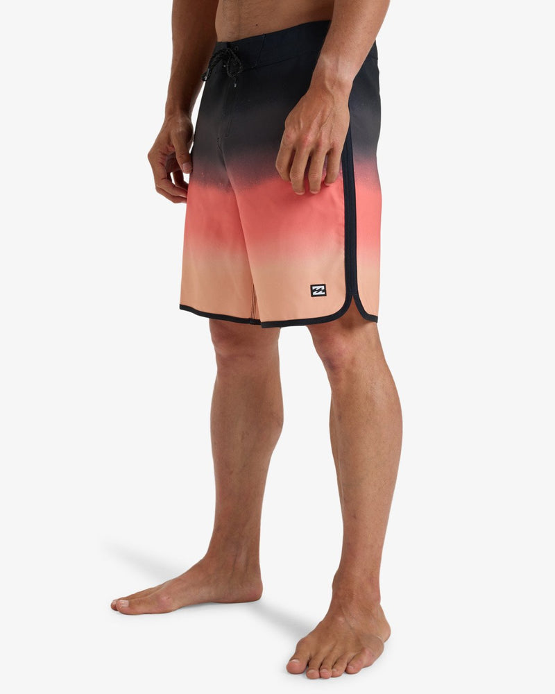 Load image into Gallery viewer, Billabong Men&#39;s 73 Theme Pro 18.5&quot; Performance Board Shorts Raven EBYBS00122-RAV
