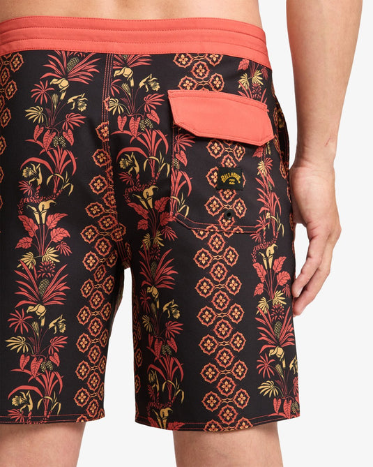 Billabong Good Times Low Tide Boardshorts Black EBYBS00127-BLK2