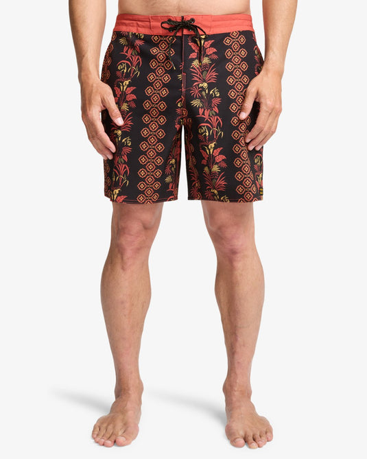 Billabong Good Times Low Tide Boardshorts Black EBYBS00127-BLK2