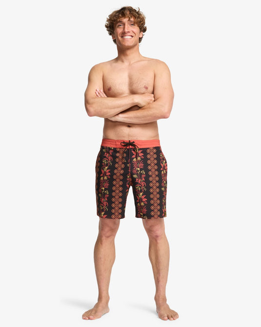 Billabong Good Times Low Tide Boardshorts Black EBYBS00127-BLK2