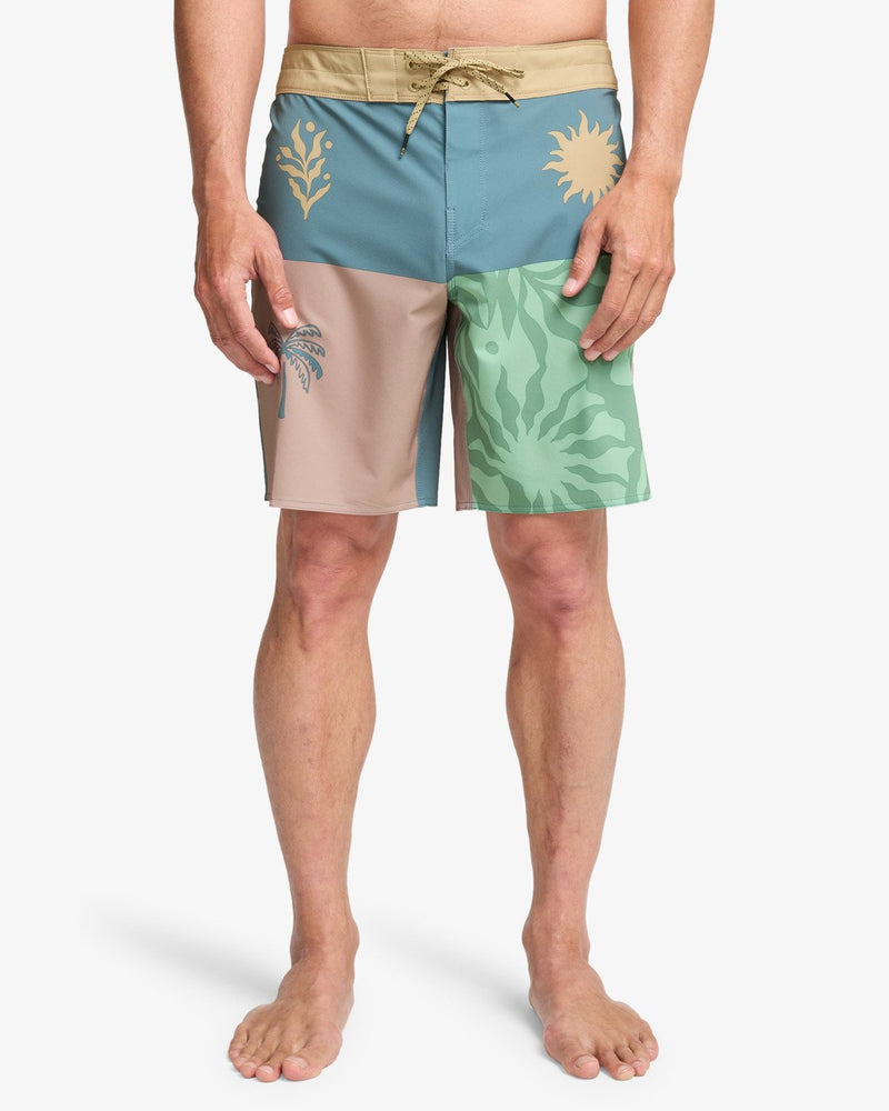 Load image into Gallery viewer, Billabong Men's Reflection Pro Boardshorts Cloud Purple EBYBS00128-SHA6
