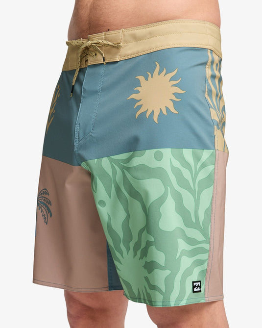 Billabong Men's Reflection Pro Boardshorts Cloud Purple EBYBS00128-SHA6