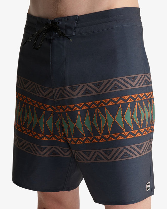 Billabong Men's Spinner Low Tide Boardshorts Black EBYBS00129-KYC2