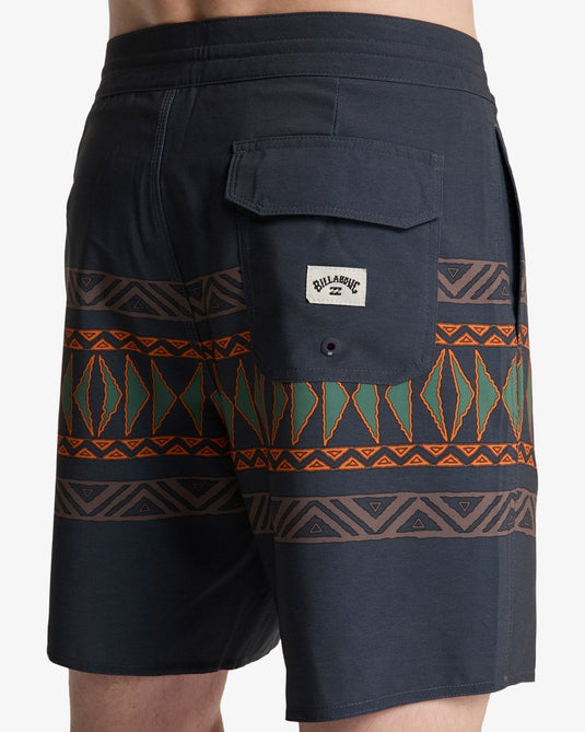 Billabong Men's Spinner Low Tide Boardshorts Black EBYBS00129-KYC2