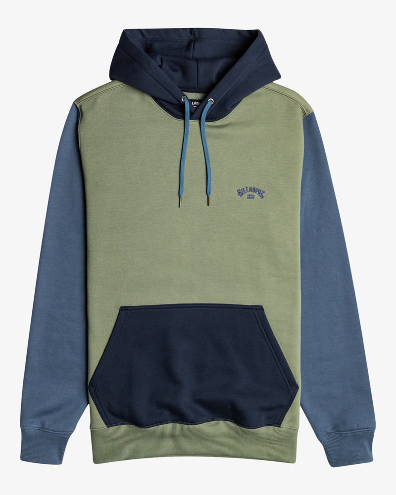 Load image into Gallery viewer, Billabong Arch Block Hoodie Colour Sage EBYFT00115-SAG
