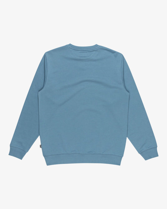 Billabong Men's Arch Pullover Sweatshirt Glacier Blue EBYFT00131_BMC0