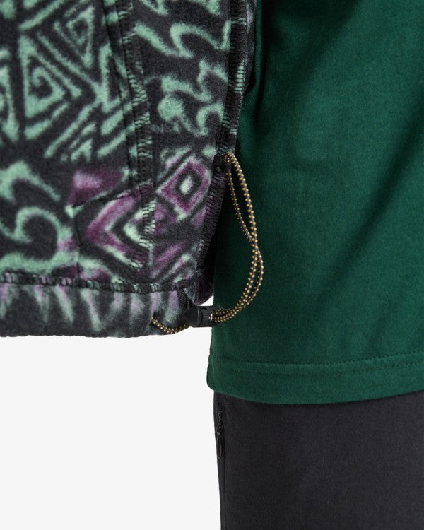 Load image into Gallery viewer, Billabong Men&#39;s Boundary Re-Issue Full Zip Mock Neck Multi EBYFT00144-MUL
