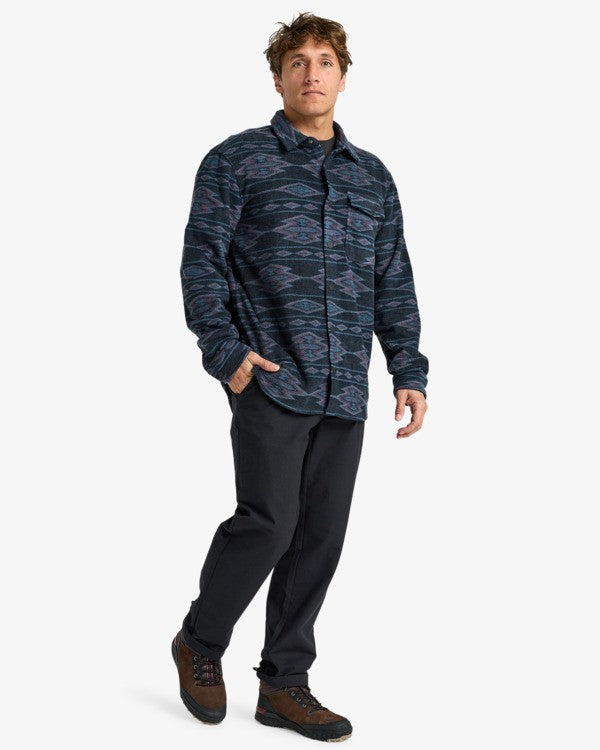 Load image into Gallery viewer, Billabong Men&#39;s Furnace Flannel Navy EBYFT00145-NVY
