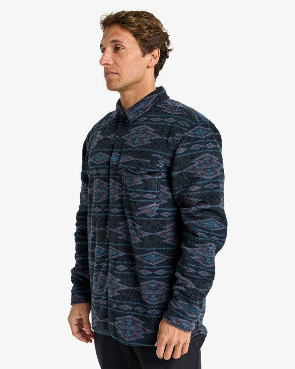 Load image into Gallery viewer, Billabong Men&#39;s Furnace Flannel Navy EBYFT00145-NVY
