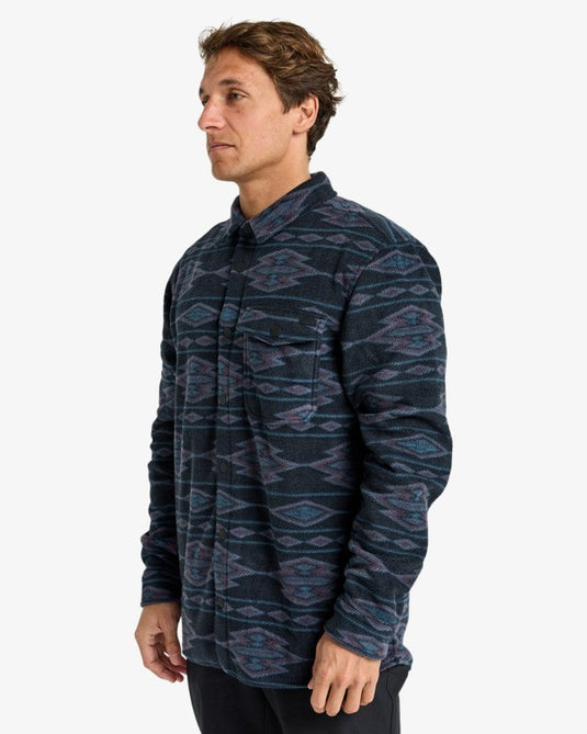 Billabong Men's Furnace Flannel Navy EBYFT00145-NVY