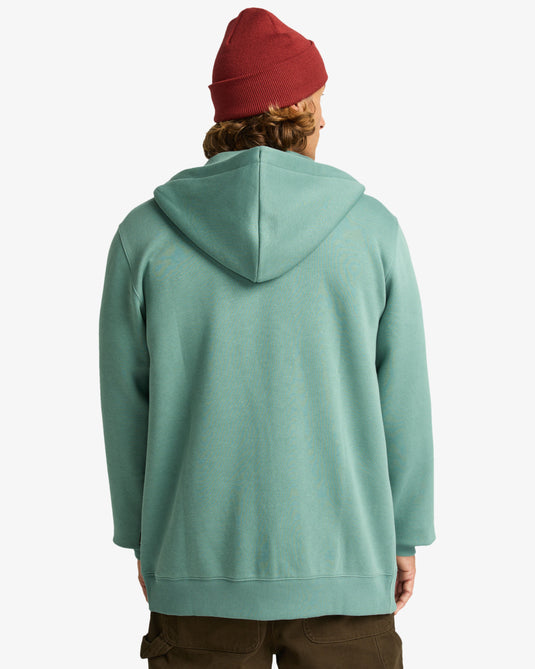 Billabong Men's Arch Zip Hoodie Sagebrush EBYFT00148-BMR0