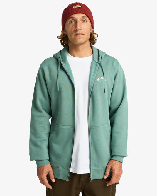 Billabong Men's Arch Zip Hoodie Sagebrush EBYFT00148-BMR0
