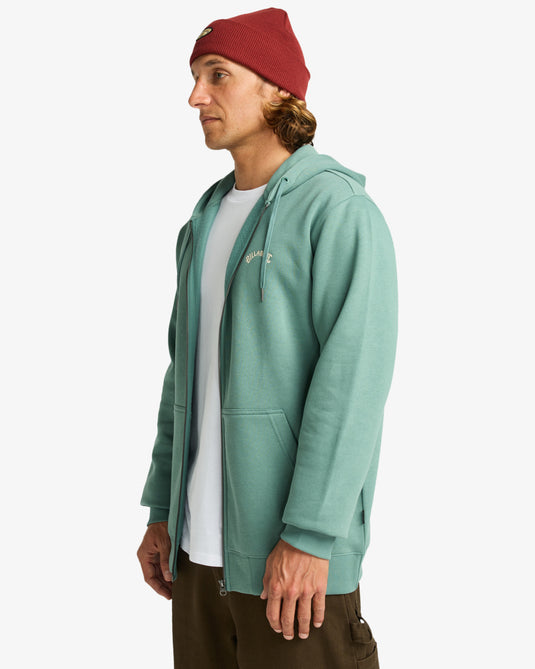 Billabong Men's Arch Zip Hoodie Sagebrush EBYFT00148-BMR0