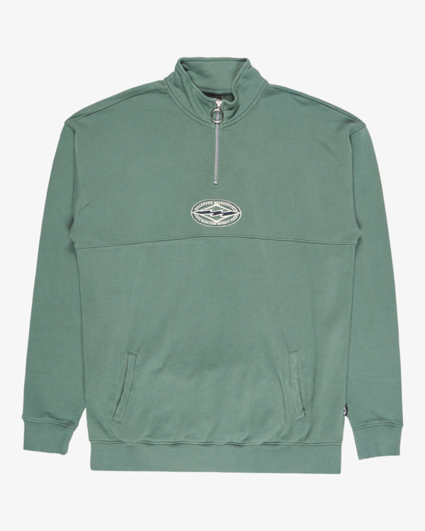 Load image into Gallery viewer, Billabong Men's Core Lord Half Zip Sweatshirt Hunter EBYFT00150-GPL0
