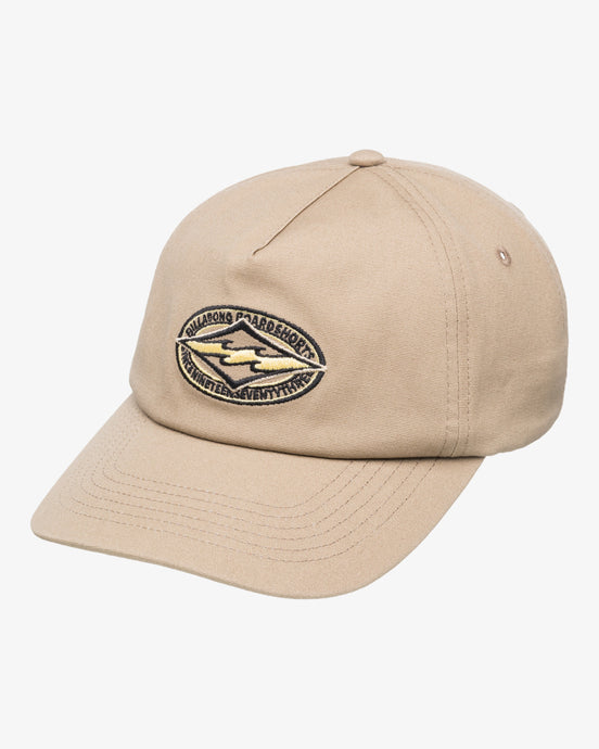 Billabong Mens' Origin Snapback Cap Gravel EBYHA00151-GRV