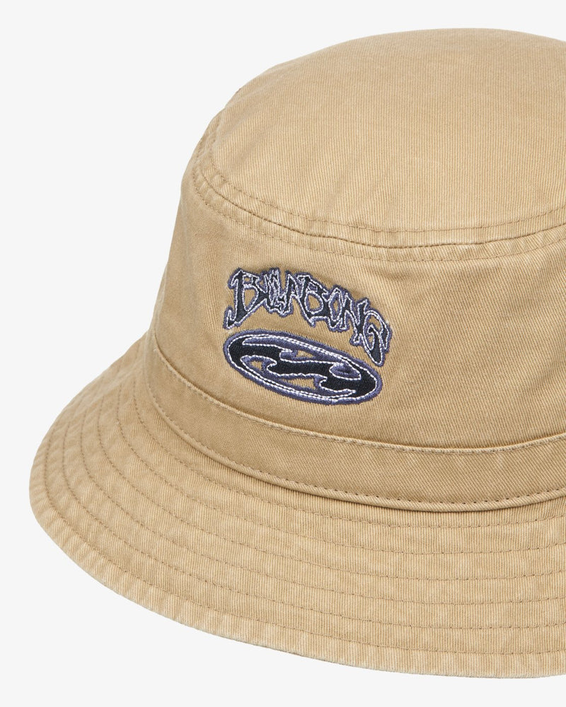 Load image into Gallery viewer, Billabong Unisex Bad Dog Bucket Hat Khaki EBYHA00161-KHA
