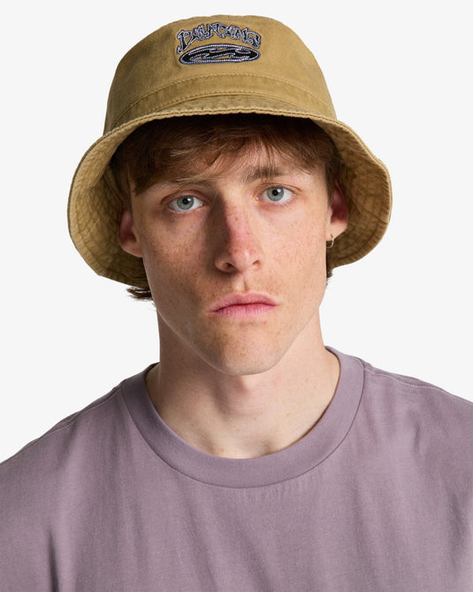 Billabong Unisex Bad Dog Bucket Hat Khaki EBYHA00161-KHA