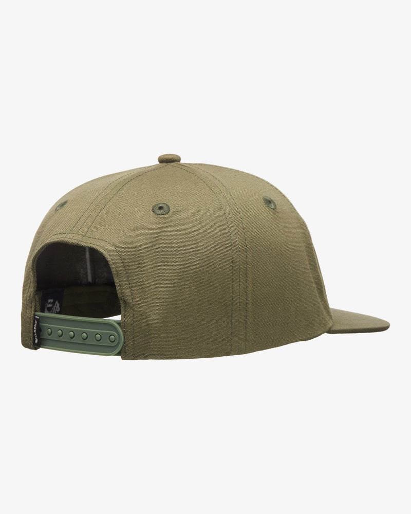 Load image into Gallery viewer, Billabong Unisex Burleigh Snapback Hat Moss Green EBYHA00170-GLW0
