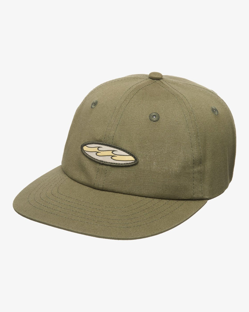 Load image into Gallery viewer, Billabong Unisex Burleigh Snapback Hat Moss Green EBYHA00170-GLW0
