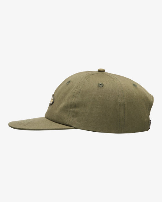 Billabong Unisex Burleigh Snapback Hat Moss Green EBYHA00170-GLW0