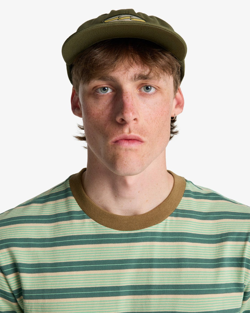 Load image into Gallery viewer, Billabong Unisex Burleigh Snapback Hat Moss Green EBYHA00170-GLW0

