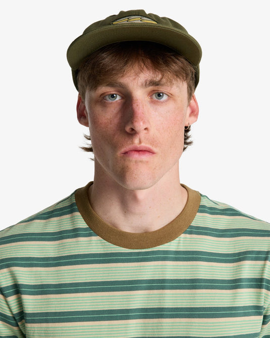 Billabong Unisex Burleigh Snapback Hat Moss Green EBYHA00170-GLW0