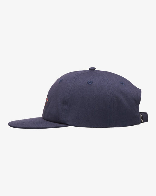 Billabong Unisex Throwback Strapback Cap Ombre Blue EBYHA00174-KRQ0