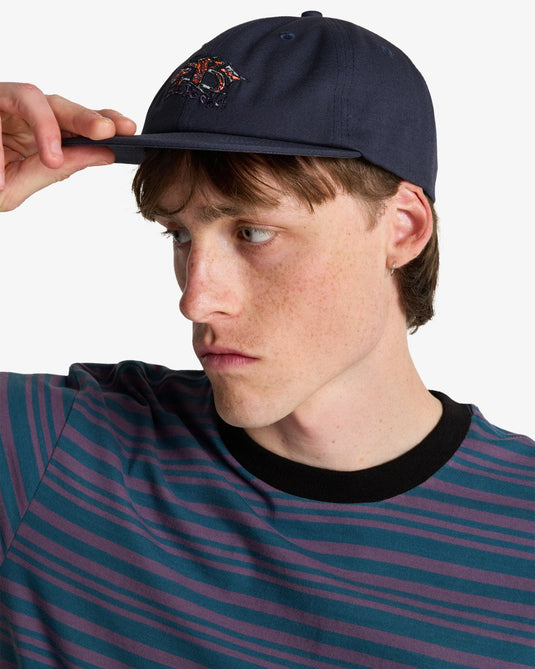 Billabong Unisex Throwback Strapback Cap Ombre Blue EBYHA00174-KRQ0