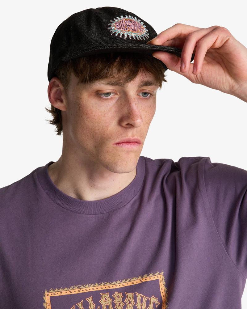 Load image into Gallery viewer, Billabong Unisex Denim Strapback Hat Black EBYHA00179-BLK
