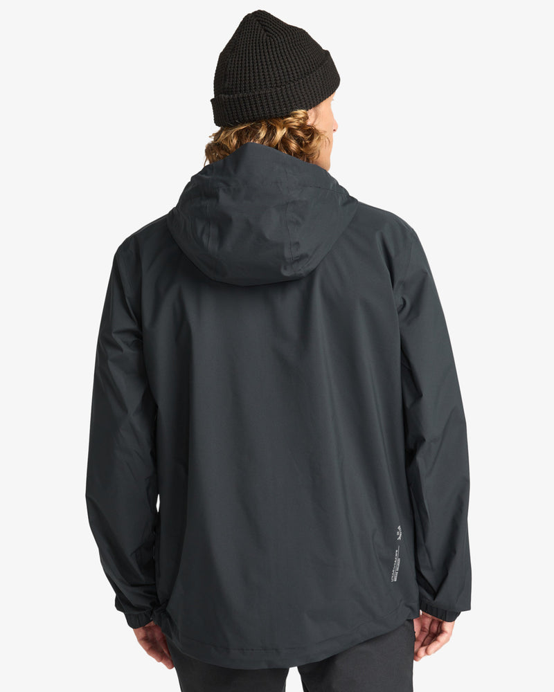 Load image into Gallery viewer, Billabong Men&#39;s Rainstorm 10K Shell Jacket Black EBYJK00137-BLK
