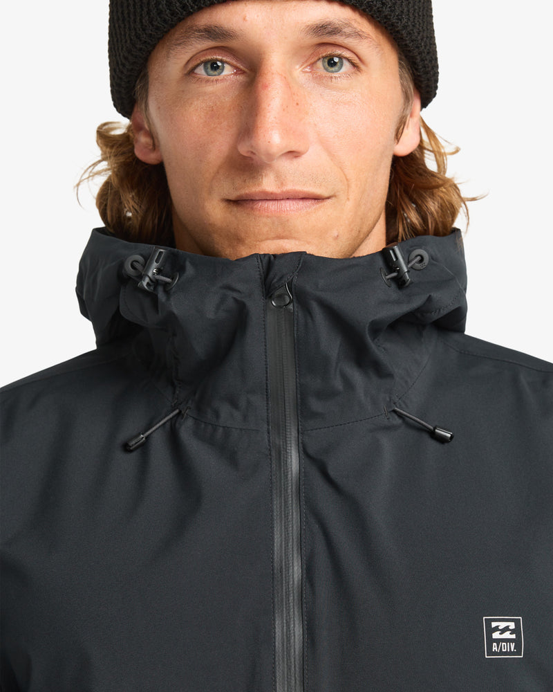 Load image into Gallery viewer, Billabong Men&#39;s Rainstorm 10K Shell Jacket Black EBYJK00137-BLK
