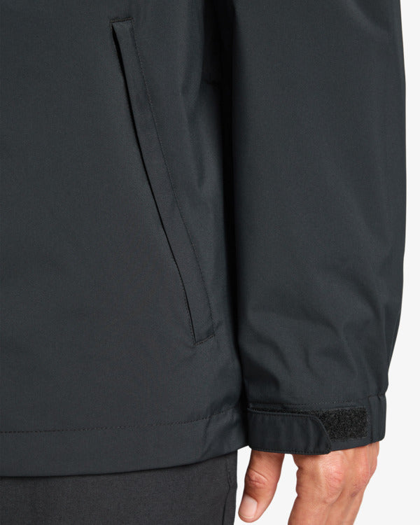 Load image into Gallery viewer, Billabong Men&#39;s Rainstorm 10K Shell Jacket Black EBYJK00137-BLK

