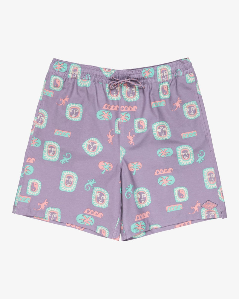 Load image into Gallery viewer, Billabong Men&#39;s Wasted Times 18.5&#39;&#39; Swim Shorts Purple Ash EBYJV00139-SKW0
