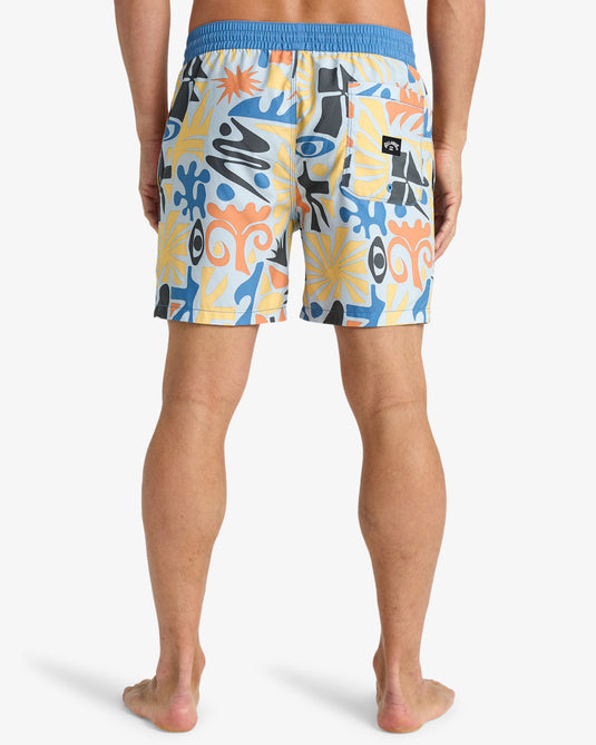 Billabong Men's Vacay 16'' Swim Shorts Multi EBYJV00144-MUL