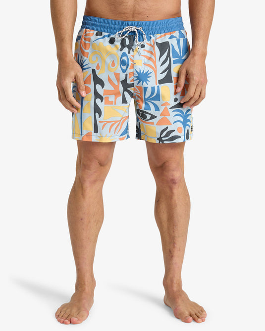 Billabong Men's Vacay 16'' Swim Shorts Multi EBYJV00144-MUL