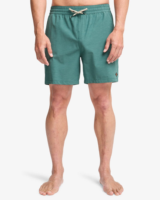 Billabong Men's Every Other Day 17" Layback Swim Shorts Sea Green EBYJV00145-BMR0