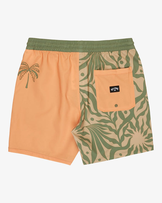 Billabong Reflection Layback Boardshorts Orange EBYJV00157-NFW6