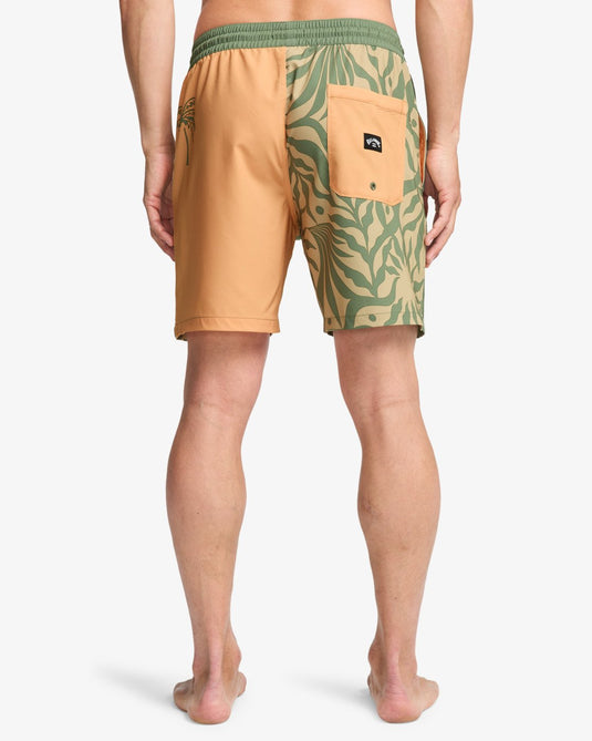 Billabong Reflection Layback Boardshorts Orange EBYJV00157-NFW6